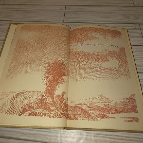 The Wonderful Country By Tom Lea 1952 Vintage Hardcover Book Western - Picture 4 of 9